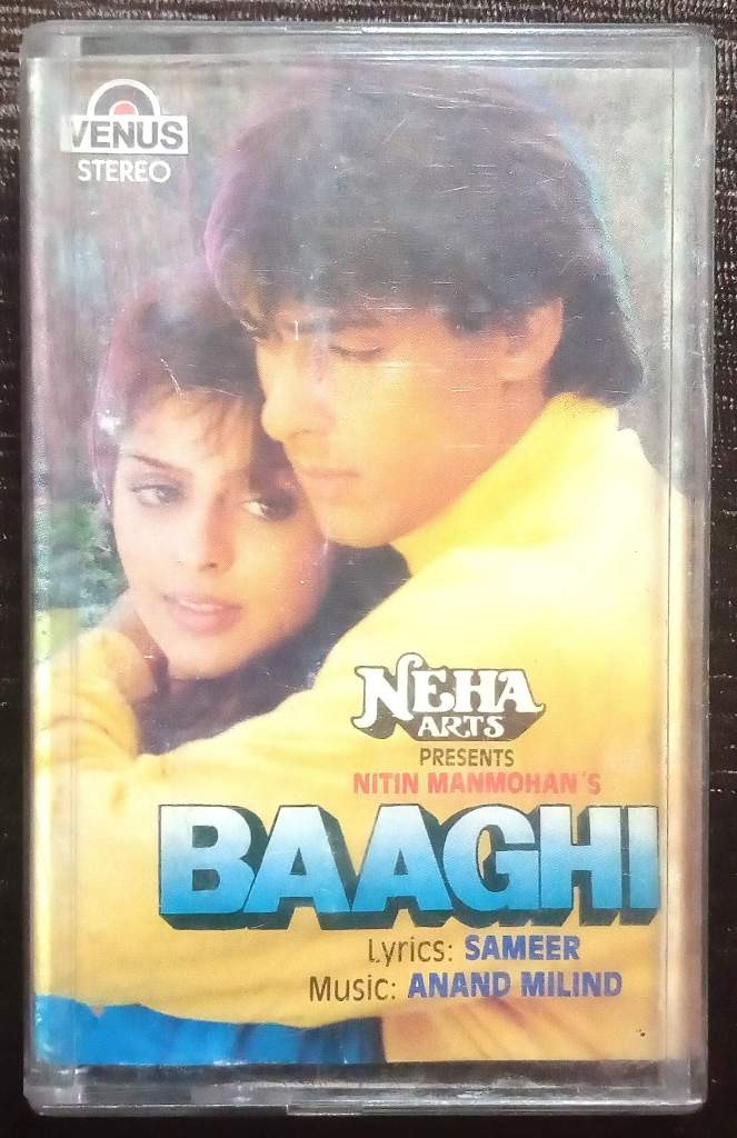 Baaghi (1991) Anand-Milind Pre-Owned VENUS Audio Cassette