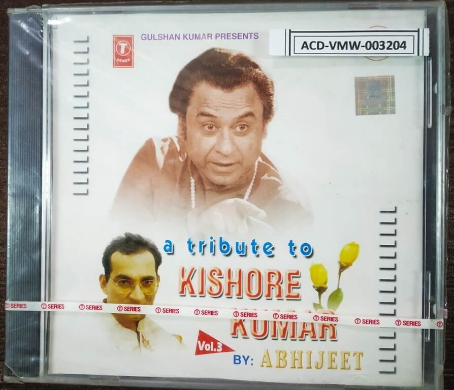 Abhijeet - A Tribute To Kishore Kumar Vol 3 (2002) Ramesh Iyyer Pre-Owned T-Series Audio CD