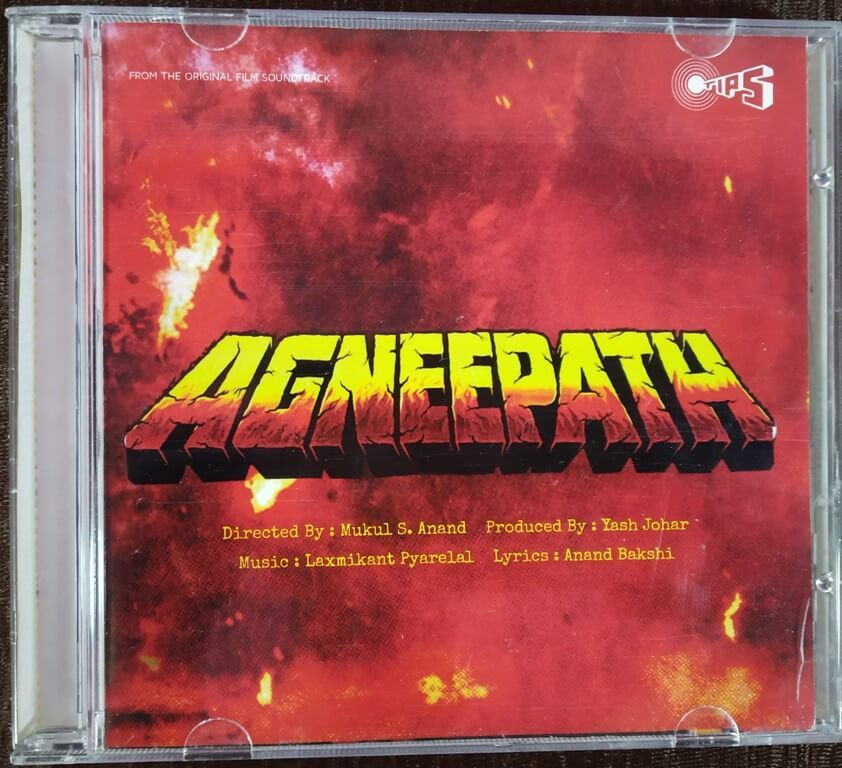 Agneepath (1990) Laxmikant-Pyarelal Pre-Owned TIPS Audio CD
