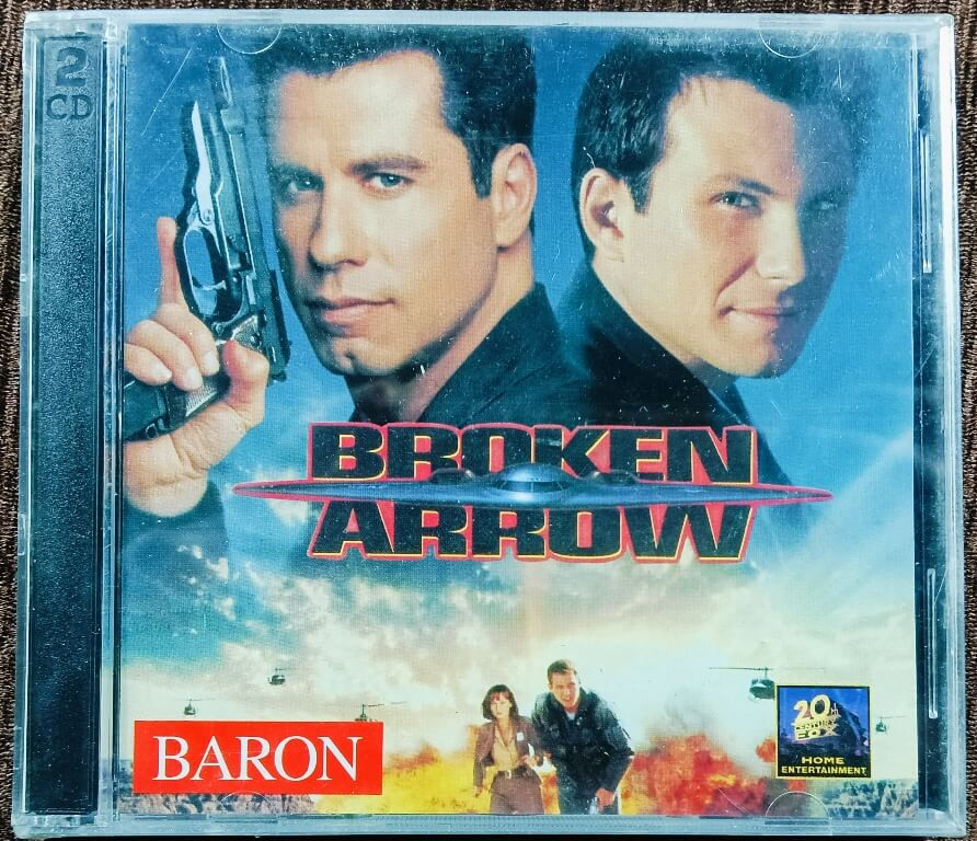 Broken Arrow (1996) Directed by John Woo & Music By Hans Zimmer Pre-Owned Baron Double Video CD