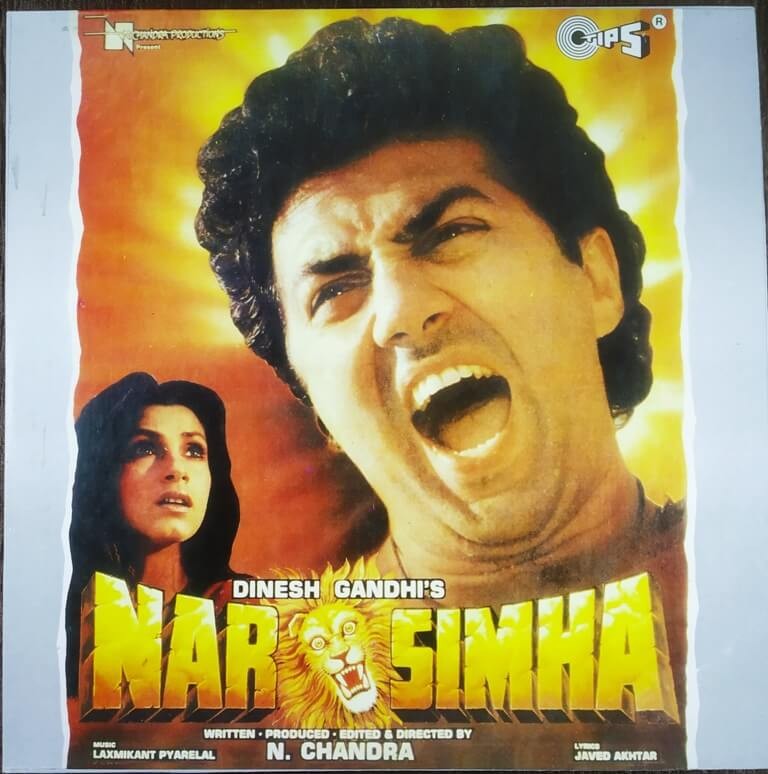 Narsimha (1991) Laxmikant-Pyarelal Pre-Owned Vinyl, 12" LP Record