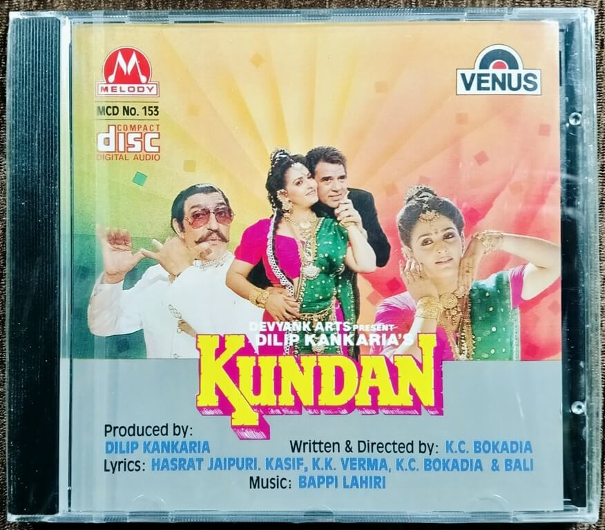 Kundan (1993) Bappi Lahiri Pre-Owned Melody – Venus Imported Audio CD