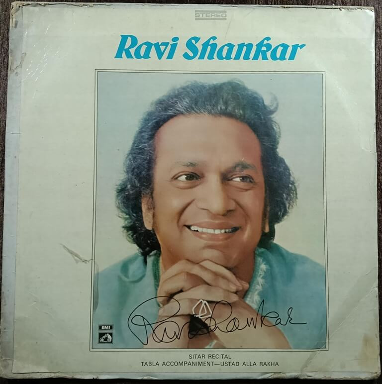 Ravi Shankar – Sitar Recital (1973) Pre-Owned Vinyl, 12" HMV LP Record