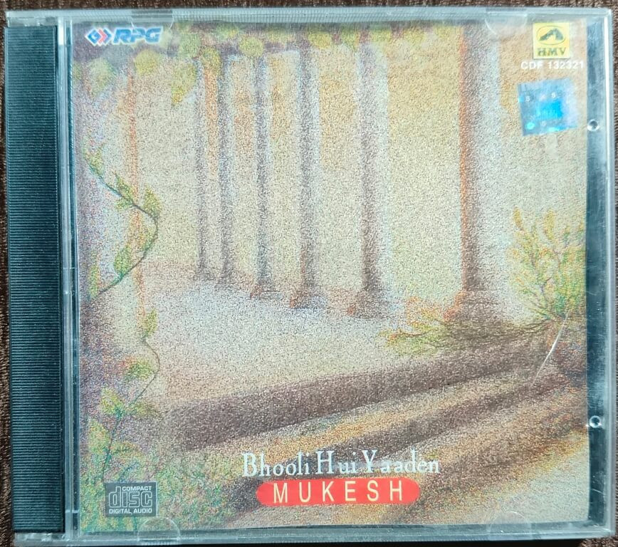 Mukesh – (Bhooli Huyi Yadon) (1997) Bollywood Compilation Album Pre-Owned RPG, HMV Audio CD