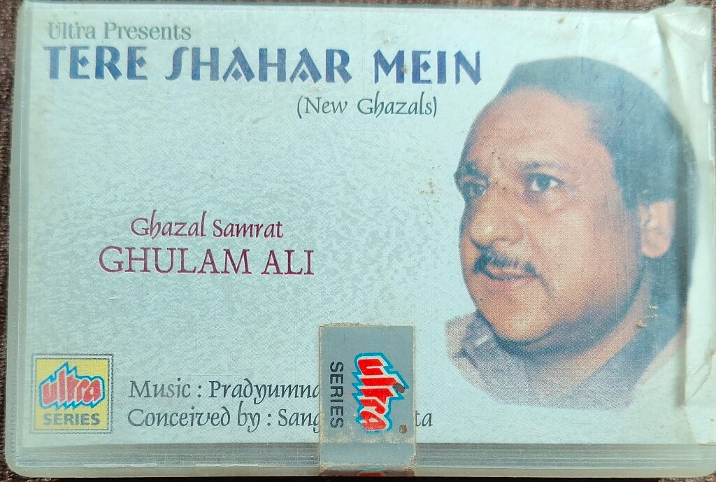 Ghulam Ali – Tere Shahar Mein (1996) Pradyumna Sharma Ghazal Album Pre-Owned Ultra Series Audio Cassette