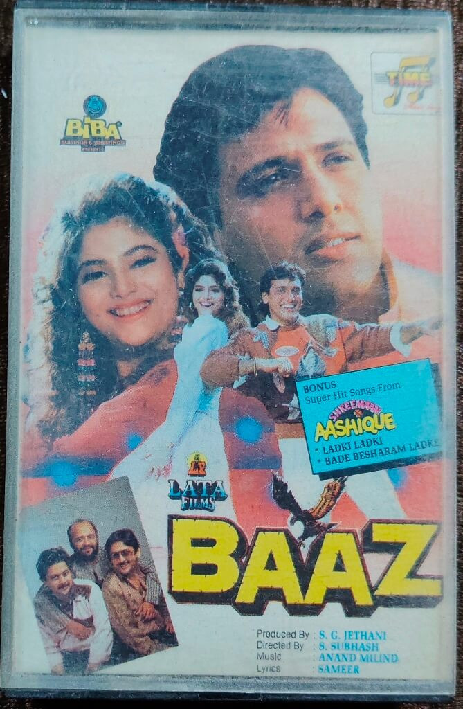 Baaz (1992) Anand-Milind Pre-Owned Time Audio Audio Cassette