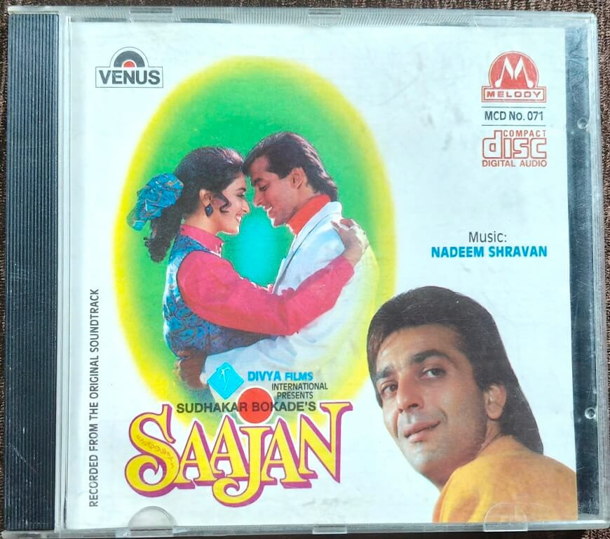 Saajan (1991) Nadeem-Shravan Pre-Owned Melody-Venus Imported Audio CD