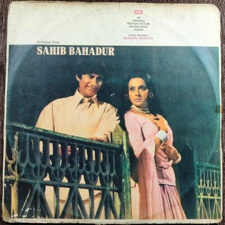 Sahib Bahadur (1976) Madan Mohan Pre-Owned Vinyl, 12" His Master's Voice LP Record