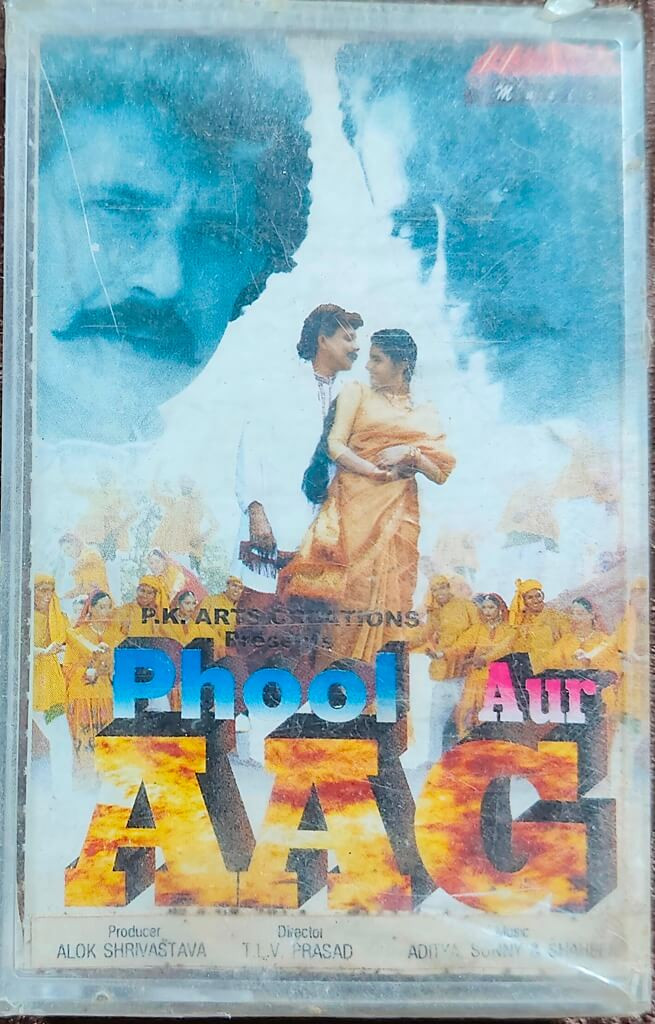 Phool Aur Aag (1999) Aditya, Sunny & Shaheen Pre-Owned Bombino Audio Cassette