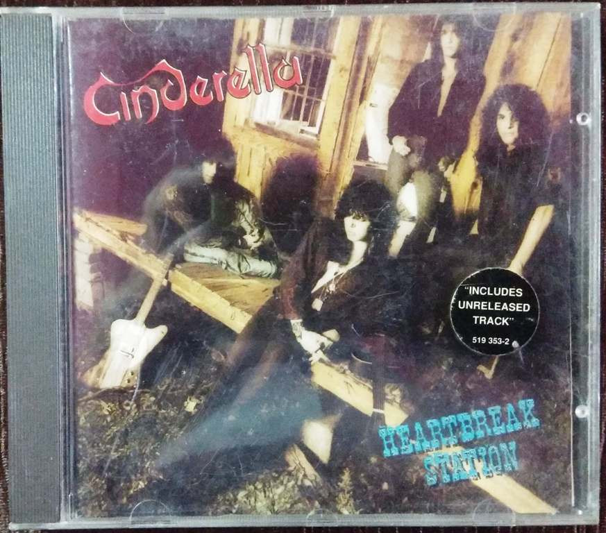 Cinderella Heartbreak Station (1990) Pre-Owned Vertigo Imported Audio CD