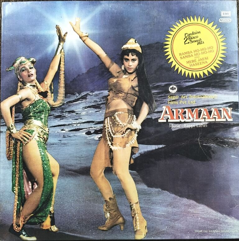Armaan (1981) Bappi Lahiri Pre-Owned Vinyl, 12" His Master's Voice LP Record