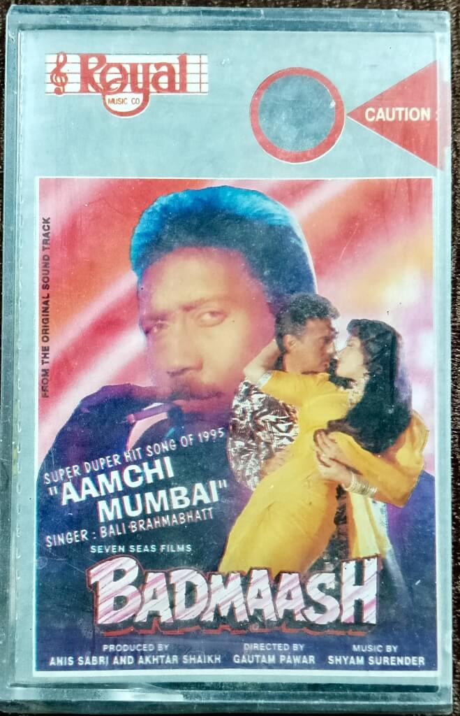 Badmaash (1995) Shyam Surender Pre-Owned Royal Music Audio Cassette