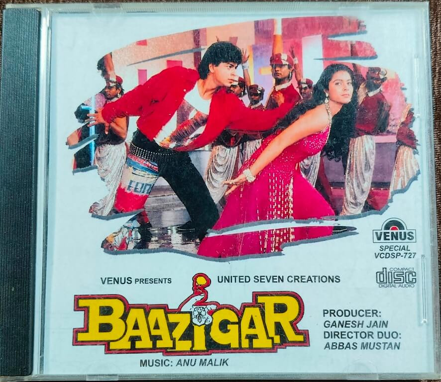 Baazigar (1993) Anu Malik Pre-Owned Venus Audio CD