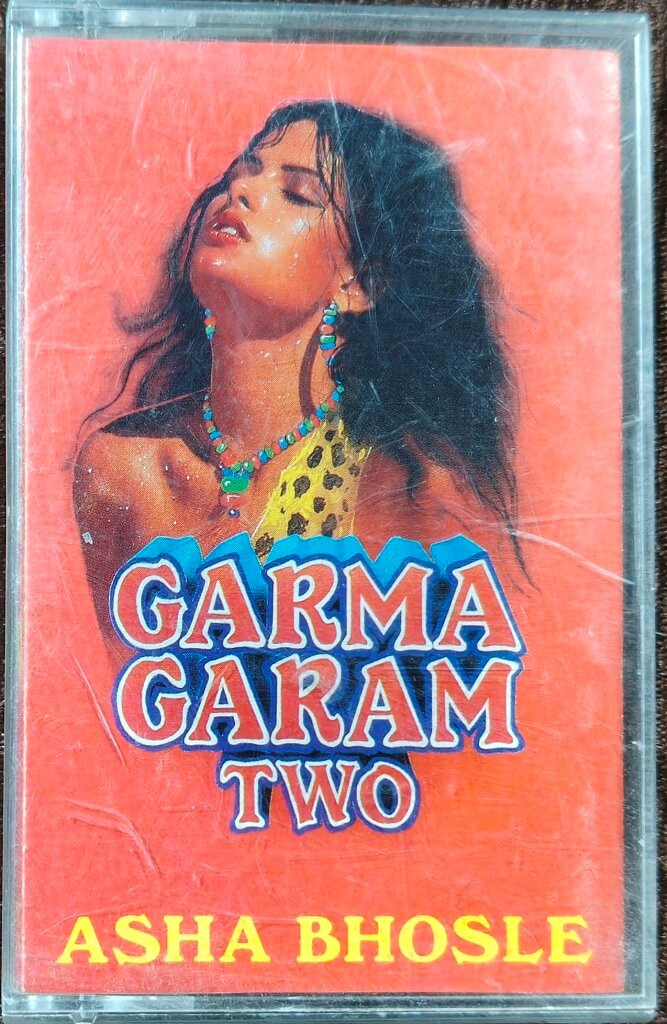 Asha Bhosle – Garma Garam 2 (1991) collection of high-energy remixes and collaborations OST Compilation Pre-Owned Multitone Records UK Audio Casssette