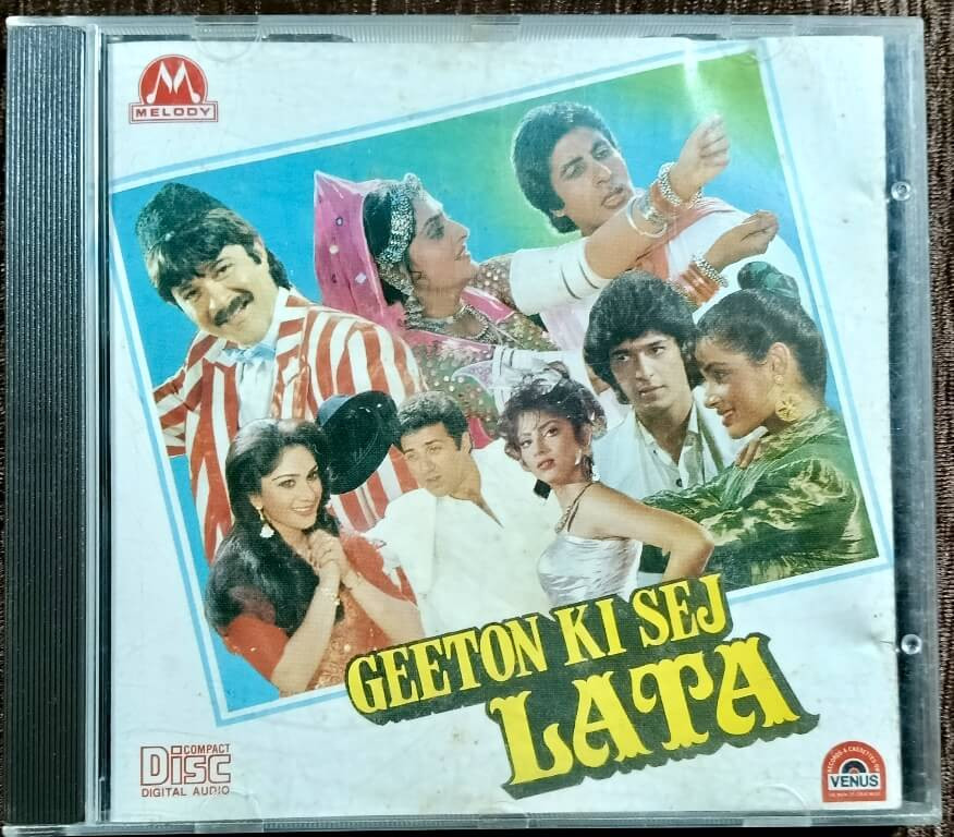 Lata Mangeshkar - Geeton Ki Sej Lata (1989) Bollywood OST Compilation Pre-Owned Melody Imported Audio CD
