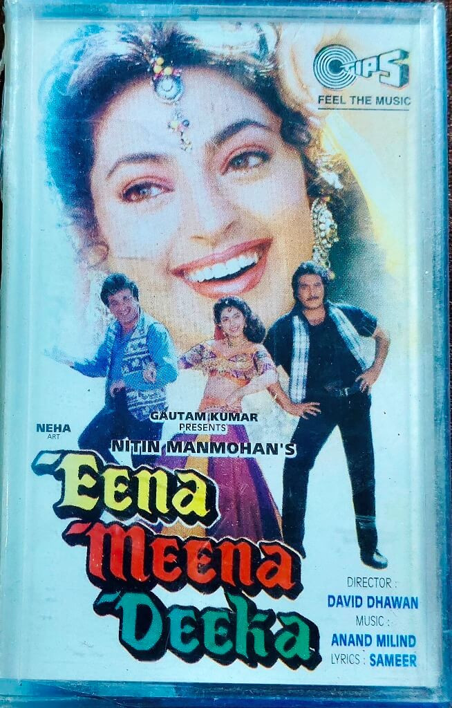Eena Meena Deeka (1999) Anand-Milind Pre-Owned Tips Audio Cassette