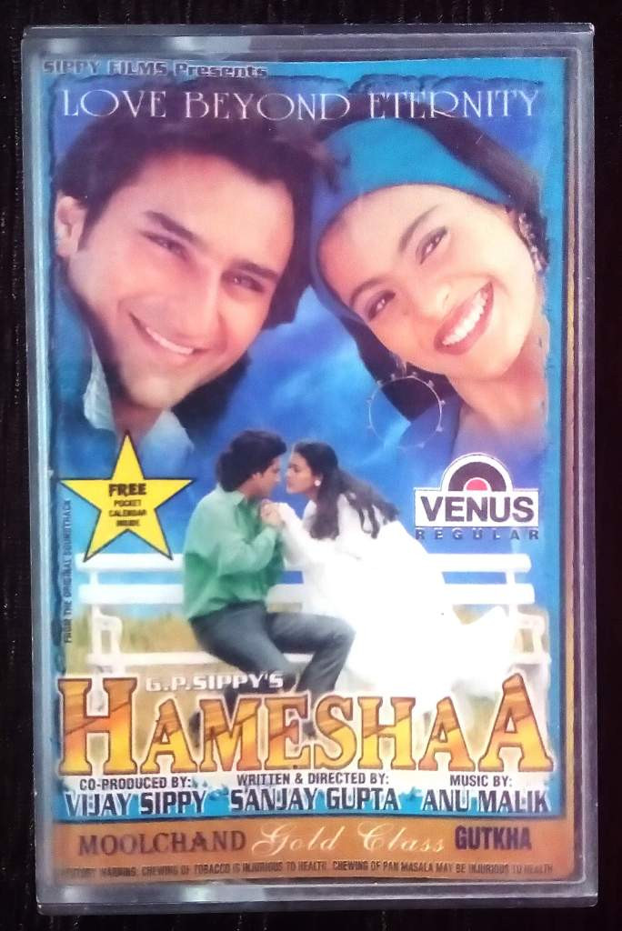 Hameshaa (1997) Anu Malik, Salim-Sulaiman Pre-Owned VENUS Audio Cassette