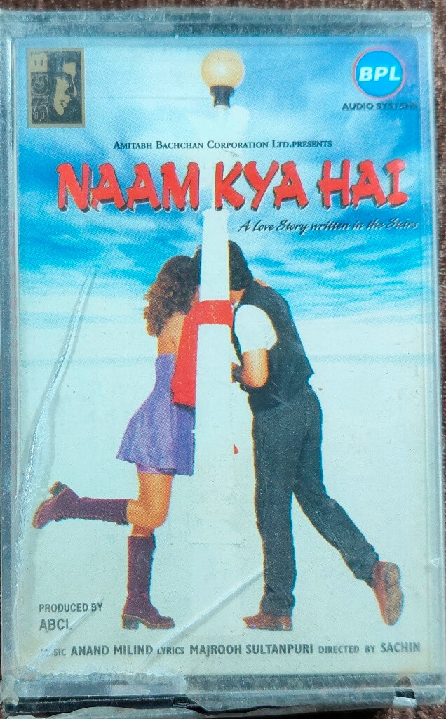 Naam Kya Hai (1996) Anand-Milind Pre-Owned Big B, BPL Audio Cassette