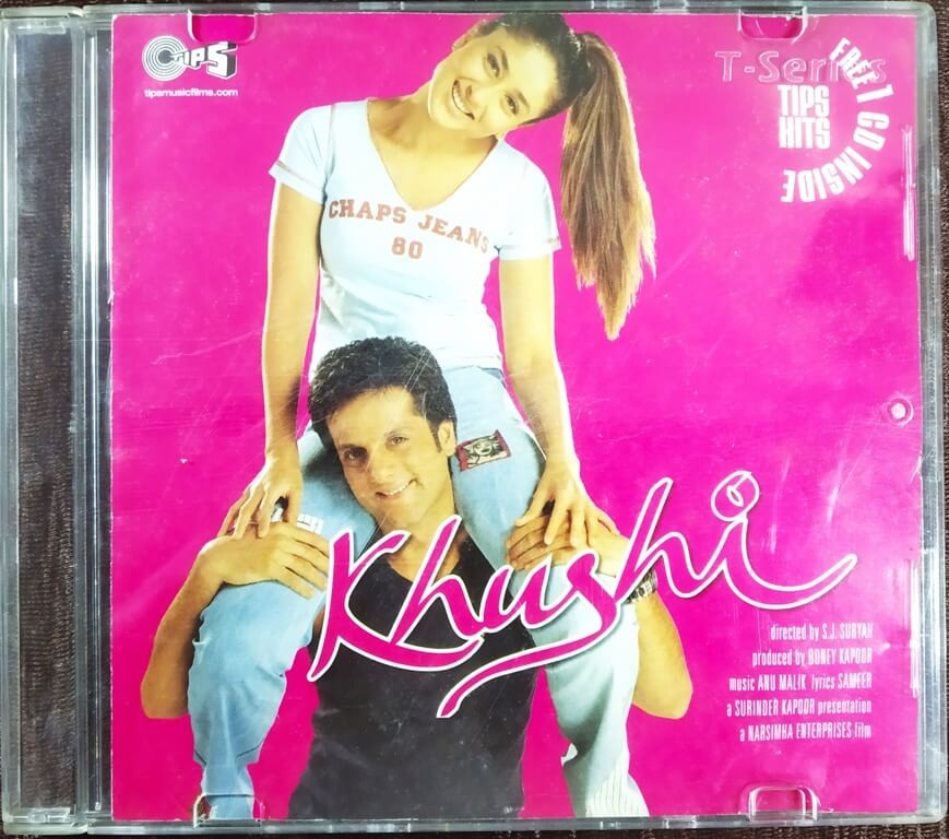 Khushi (2002) Anu Malik Pre-Owned Tips Audio CD