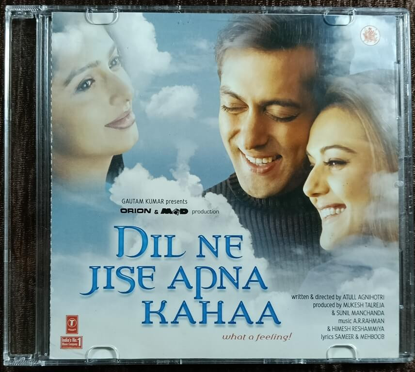 Dil Ne Jise Apna Kahaa (What A Feeling!) (2004) A.R. Rahman, Himesh Reshammiya Pre-Owned T-Series Audio CD