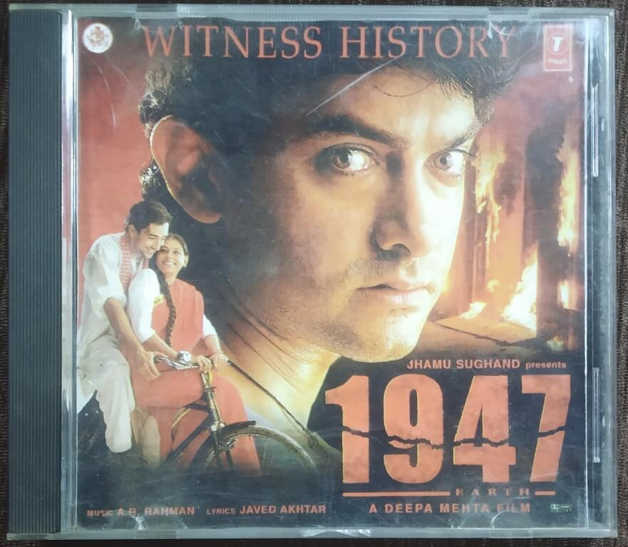 1947 Earth (1999) A R Rahman Pre-Owned T-Series Audio CD
