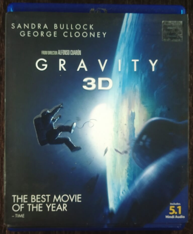 Gravity (2013) Alfonso Cuaron Pre-Owned Sony Dadc Double Blu Ray 3D