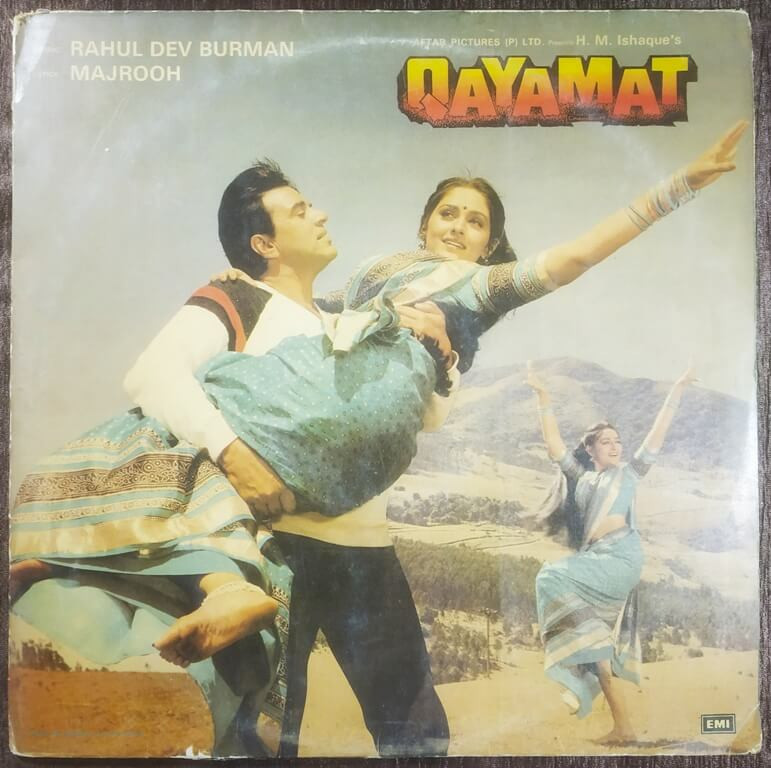 Qayamat (1983) R. D. Burman Pre-Owned HMV Vinyl, 12" LP Record