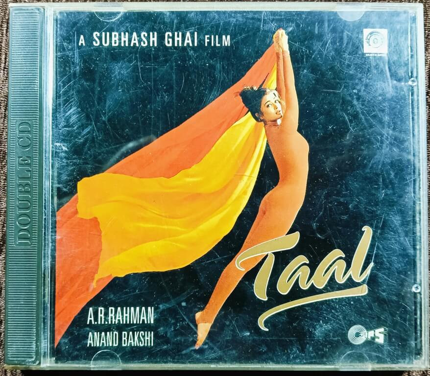 Taal (1999) A.R. Rahman Pre-Owned TIPS Double Audio CD Set