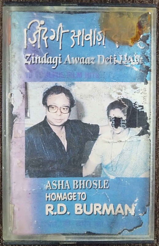 Asha Bhosle Homage To R.D. Burman - Zindagi Awaaz Deti Hai (1994) R.D. Burman Pre-Owned Pan Music Audio Cassette