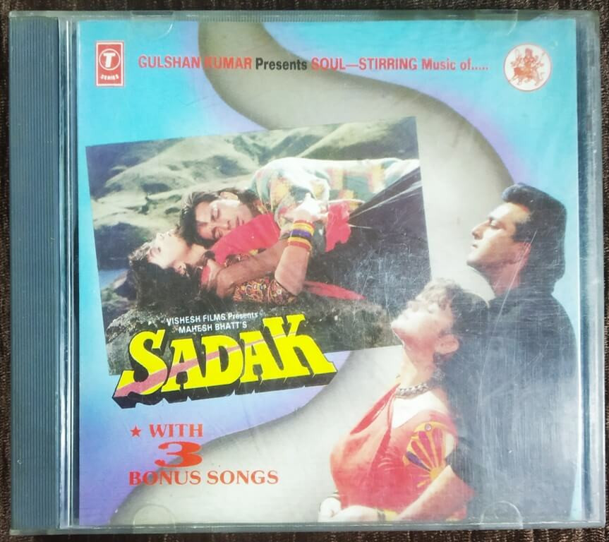 Sadak (1991) Nadeem-Shravan Pre-Owned T-Series Audio CD