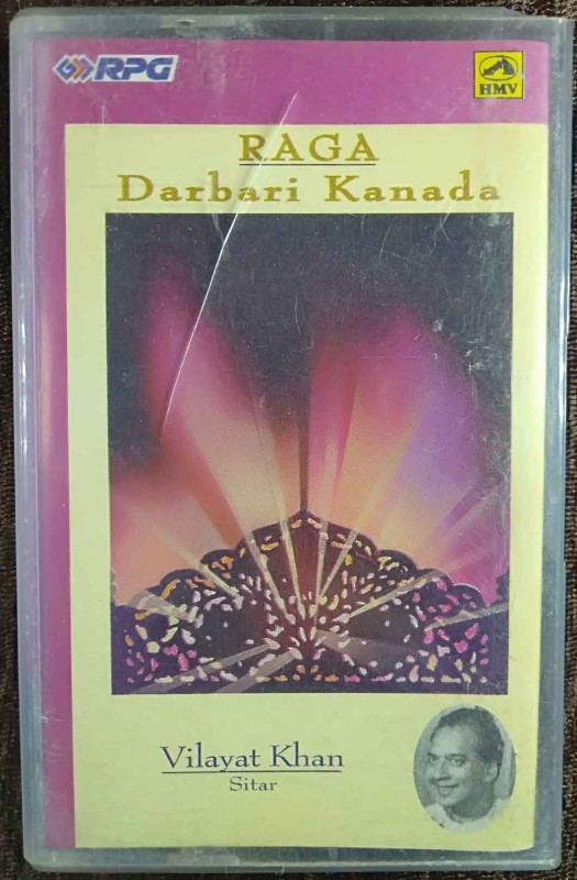 Vilayat Khan - Raga Darbari Kanada (1983) Vilayat Khan Pre-Owned HMV, RPG Audio Cassette