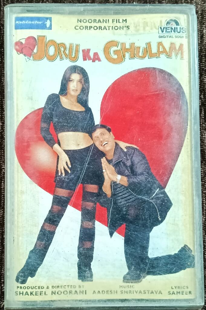 Joru Ka Ghulam (2000) Aadesh Shrivastava Pre-Owned Venus Audio Cassette