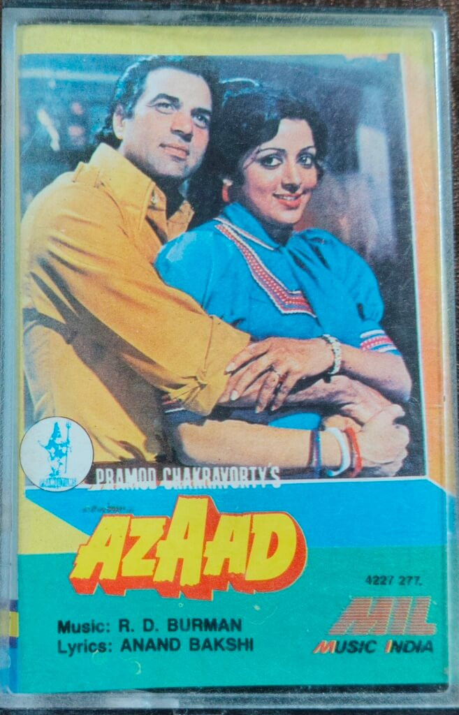 Azaad (1978) R.D. Burman Pre-Owned Music India Audio Cassette