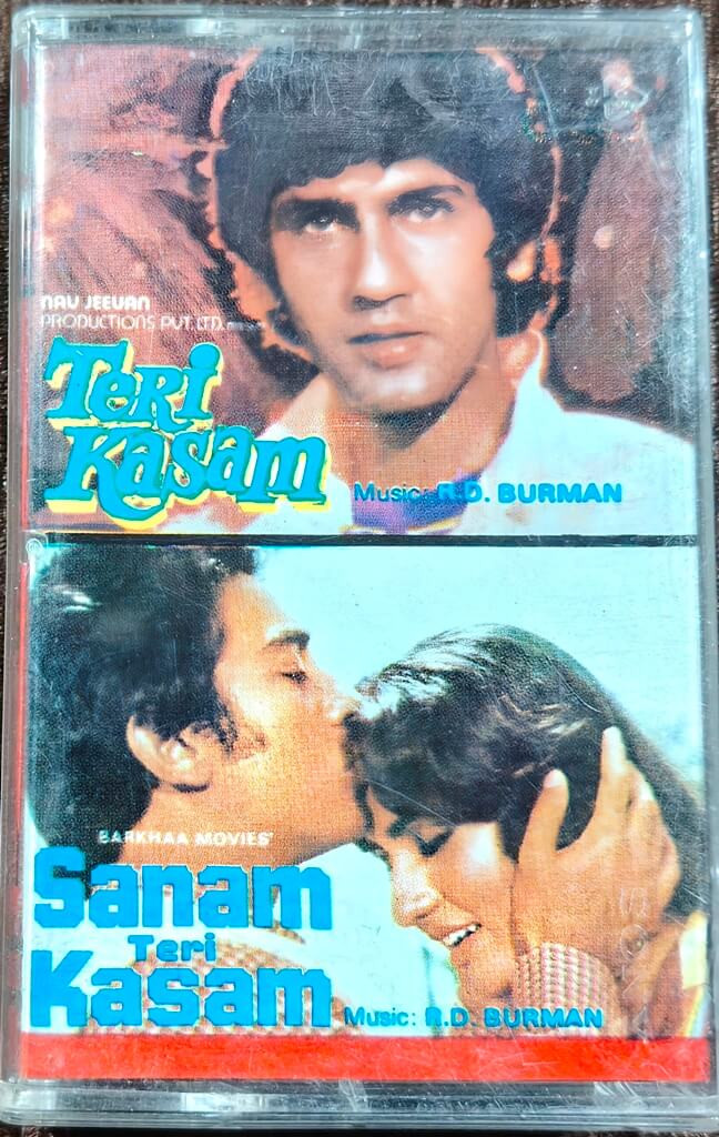 Teri Kasam (1982) R. D. Burman / Sanam Teri Kasam (1981) R. D. Burman Pre-Owned Music India Audio Cassette
