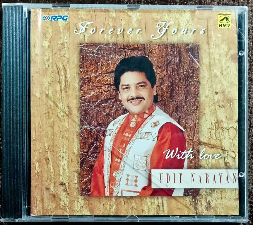Udit Narayan - Forever Yours with love Udit Nayaran (1998) Bollywood OST Compilation Pre-Owned HMV Audio CD