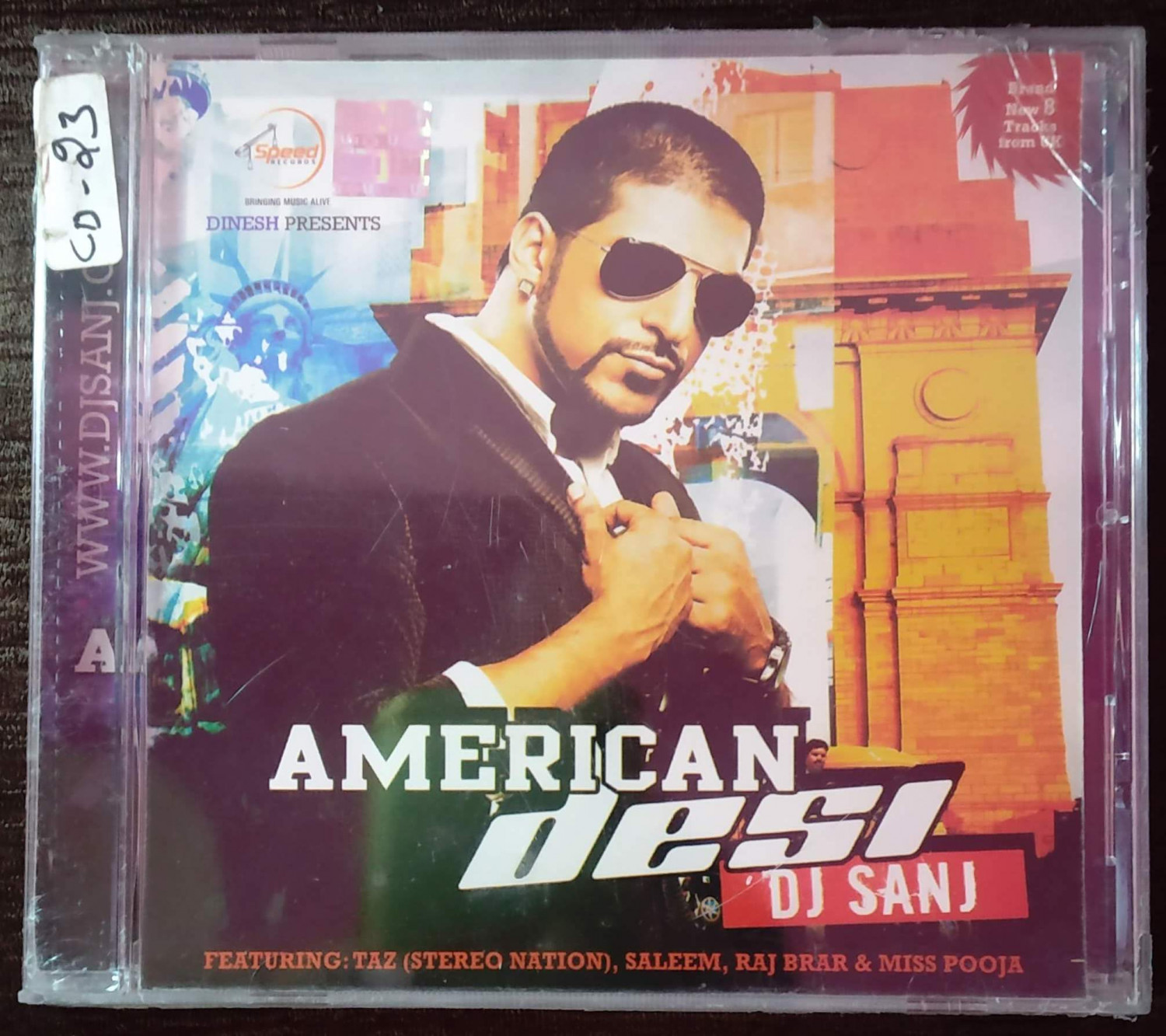 Dj Sanj - American Desi (2010) Pre-Owned Speed Records Audio CD