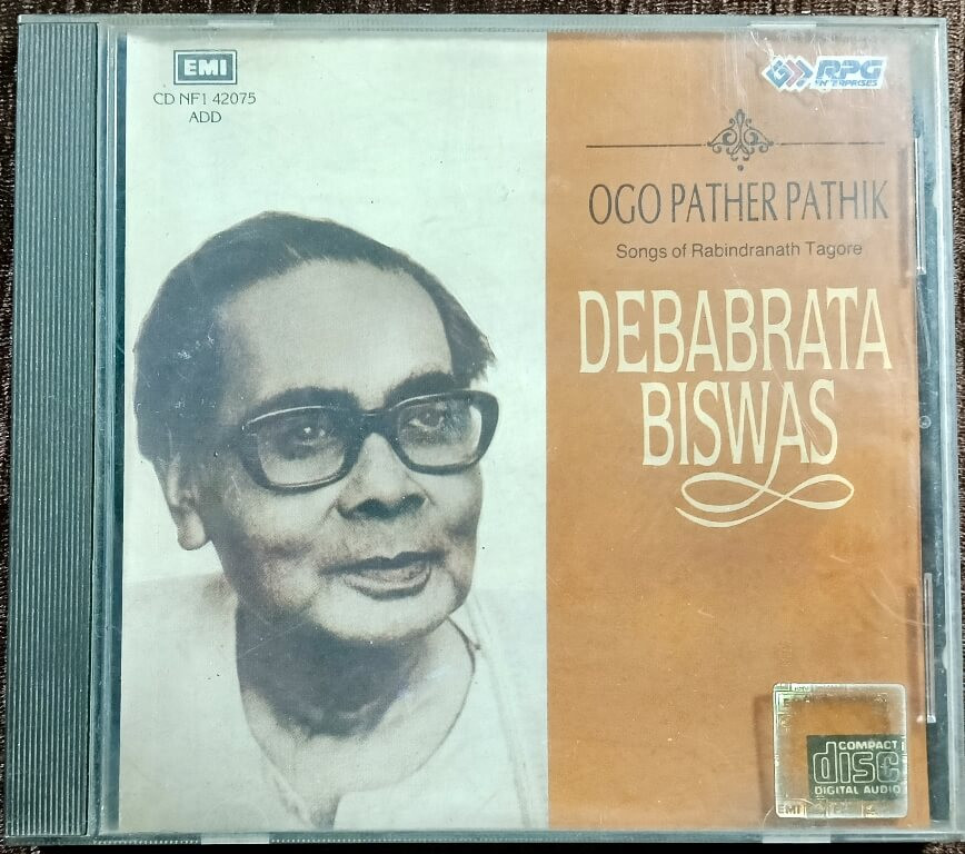 Debabrata Biswas - Ogo Pather Pathik - Songs Of Rabindranath Tagore (1995) Rabindranath Tagore Pre-Owned EMI Imported Audio CD