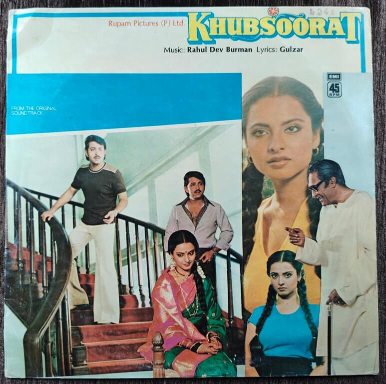 Khubsoorat (1980) Rahul Dev Burman Pre-Owned His Master's Voice Vinyl, 12" LP Record