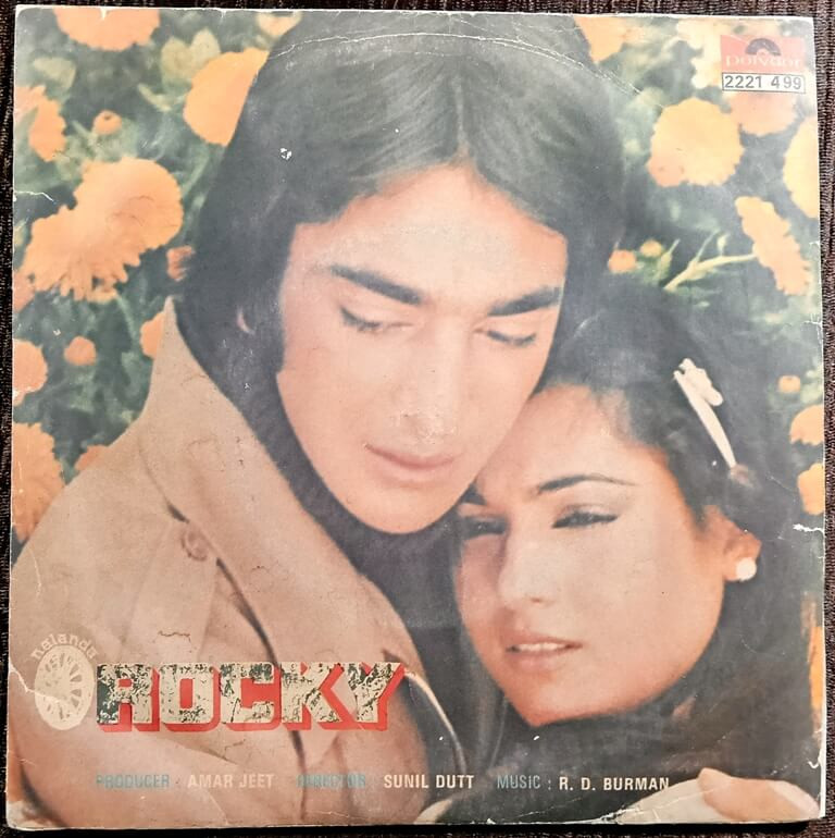 Rocky (1980) R. D. Burman Pre-Owned Vinyl, 7" Polydor SP Record