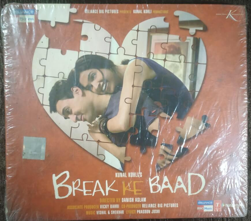 Break Ke Baad (2010)  Vishal Dadlani, Shekhar Ravjiani Pre-Owned T-series Audio CD