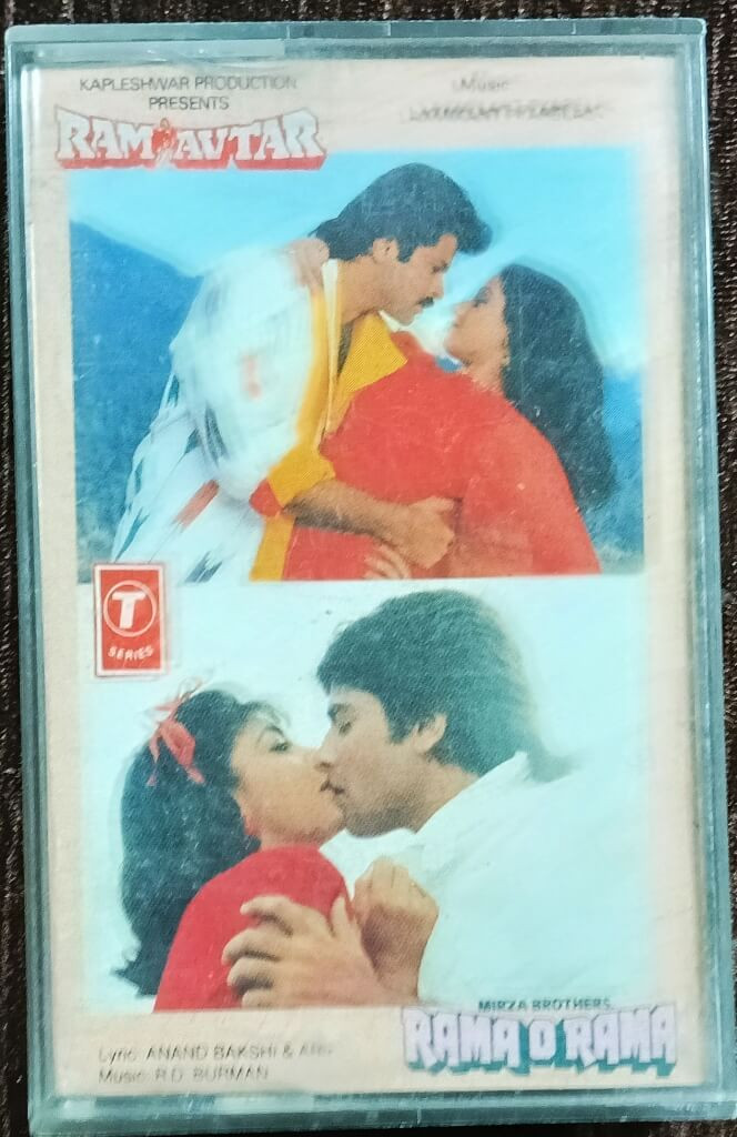 Ram Avtar (1988) Laxmikant-Pyarelal / Rama O Rama (1988) R.D. Burman Pre-Owned  T-Series Audio Cassette