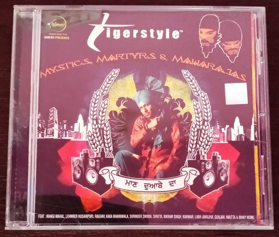 Tigerstyle ‎– Mystics Martyrs & Maharajas (2008) Pre-Owned Speed Records Audio CD
