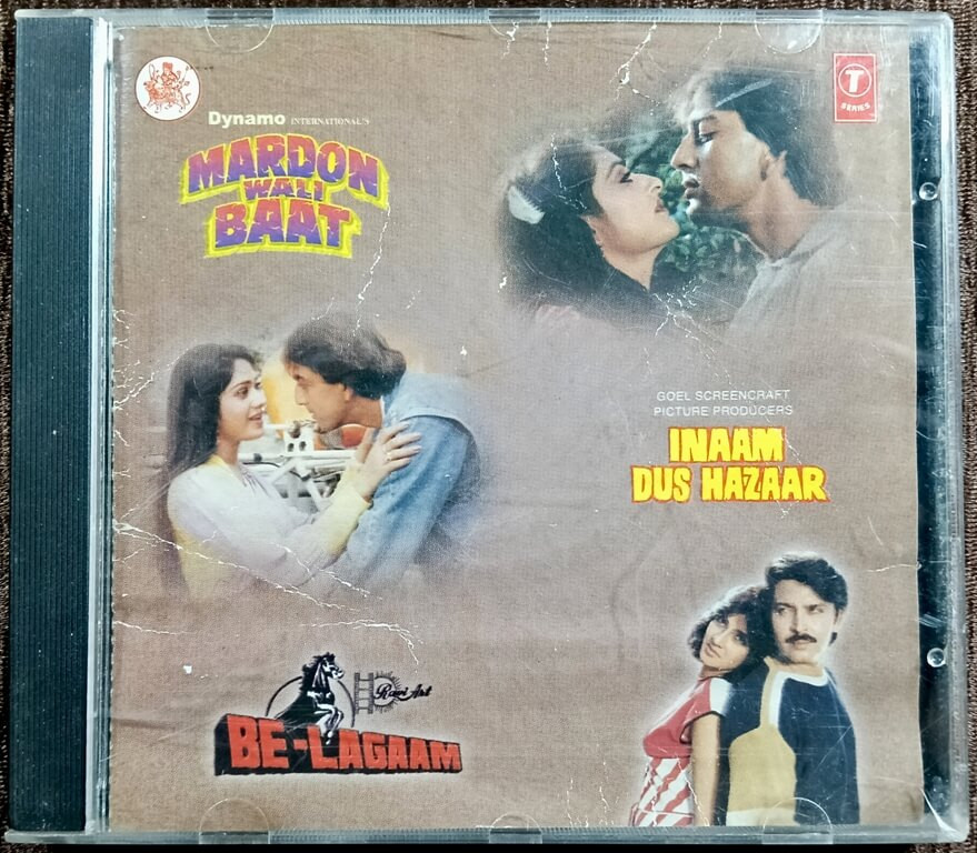 Mardon Wali Baat (1987) R.D.Burman / Inaam Dus Hazaar (1985) R.D.Burman / Be-Lagaam (1985) R.D.Burman Pre-Owned T-Series Audio CD