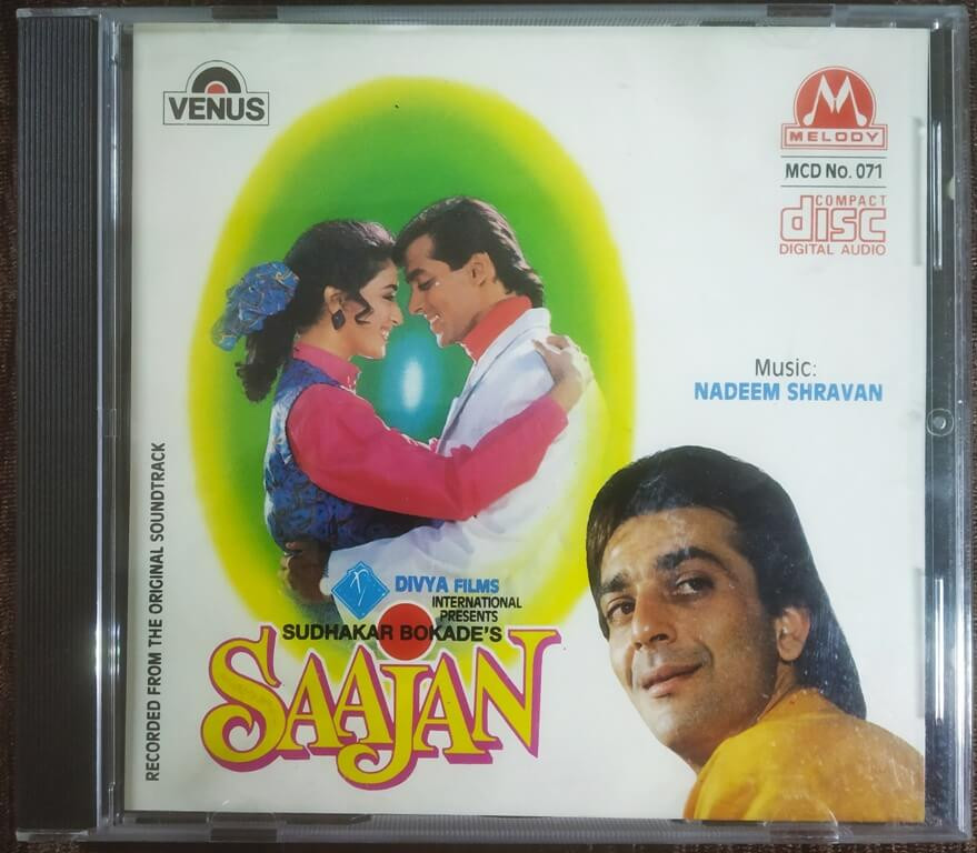 Saajan (1991) Nadeem-Shravan Pre-Owned Melody Imported Audio CD