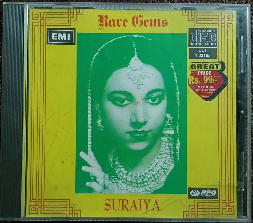 Rare Gems - Suraiya (1993) Bollywood OST Compilation Pre-Owned  EMI Imported Audio CD