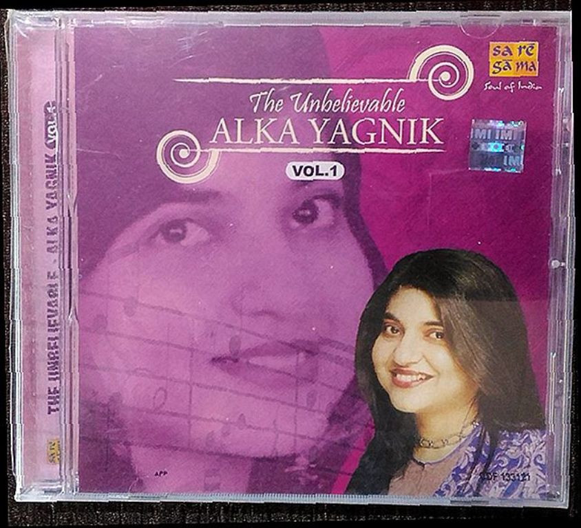 Alka Yagnik - The Unbelievable Vol. 1 (2009) Compilation Pre-Owned RPG , SA RE GA MA Audio CD