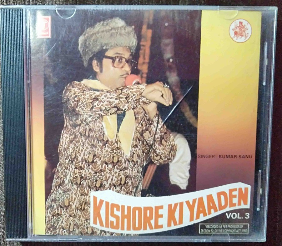Kumar Sanu - Kishore Ki Yaaden Vol 3 (1989) Pre-Owned T-Series Audio CD
