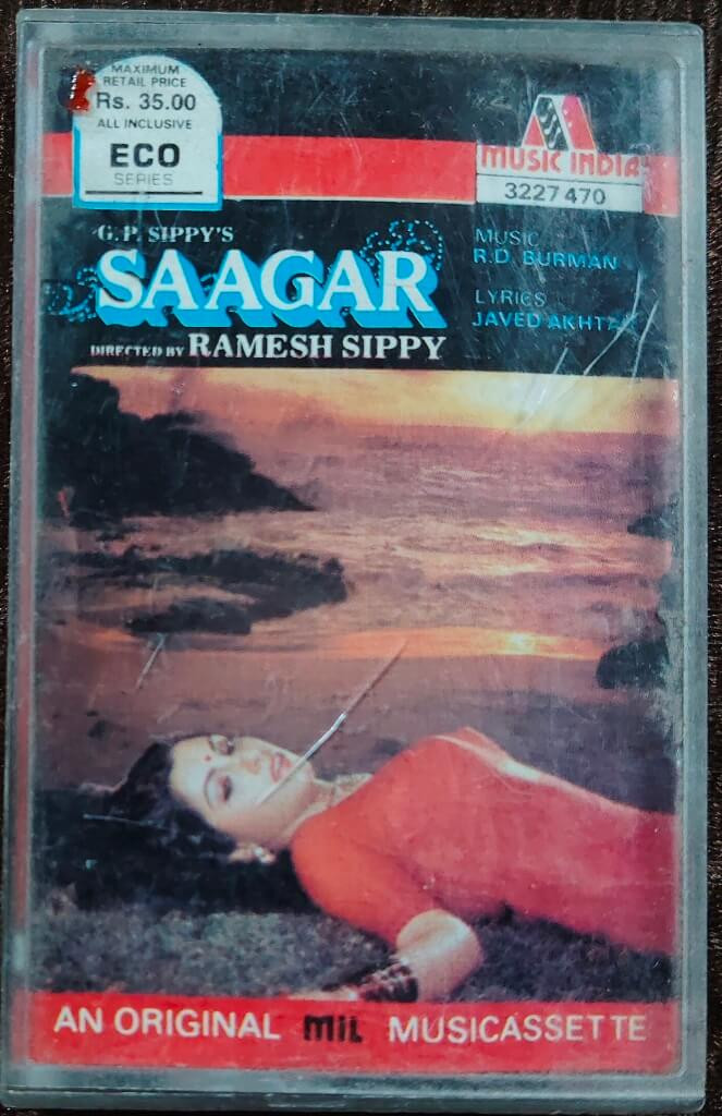 Saagar (1984) R. D. Burman Pre-Owned Music India Audio Cassette