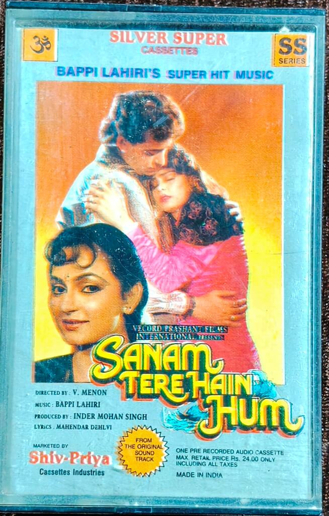 Sanam Tere Hain Hum (1991) Bappi Lahiri Pre-Owned SS Series Audio Cassette