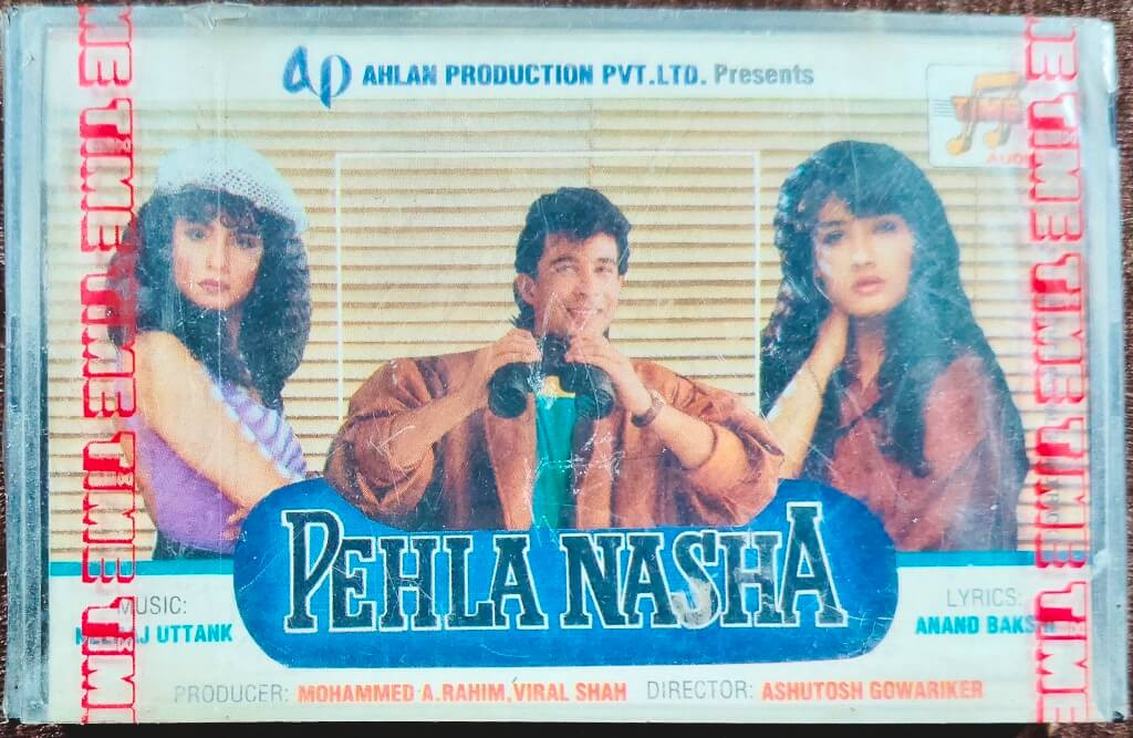 Pehla Nasha (1993) Neeraj Uttank Pre-Owned "Time Audio" Audio Cassette